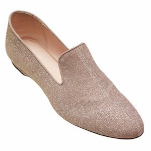Kate Spade Jonah Sparkle Canvas Loafers